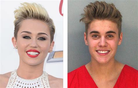 Justin Bieber Miley Cyrus Fight Will Pictures Telegraph
