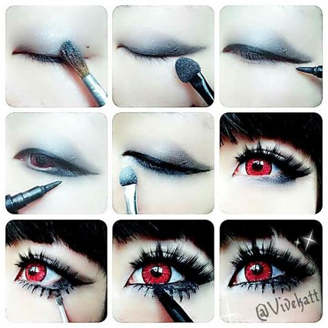 Pin By Rose On Cosplay Makeup Anime Eye Makeup Makeup Tutorial Eyeliner Smoky Eye Makeup