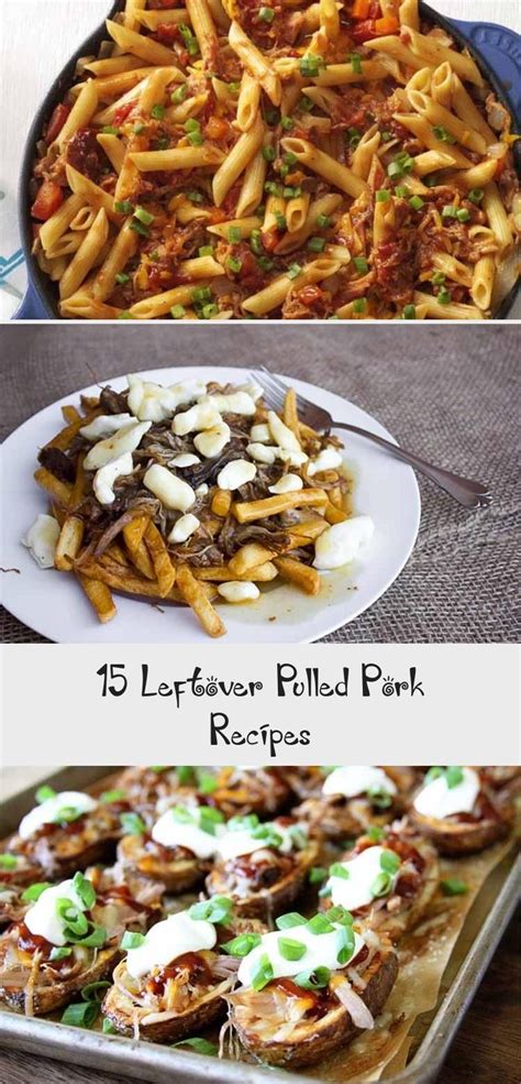 Leftover pulled pork (at least 1/2 cup per person, depending on how much meat everyone likes) corn tortillas (plan on 3 per person).information on recipe ideas for pulled pork leftovers in this article i wrote: Leftover Pork Tenderloin Ideas - Chinese Red Pork--Because ...