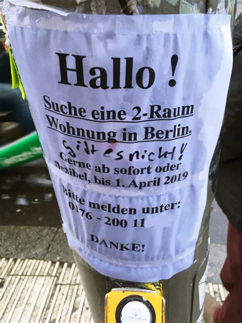Sie suchen nach einem neuen zuhause und sind auf wohnungssuche? Wohnungssuche 2019 in Berlin - Es gibt eben einfach keine ...