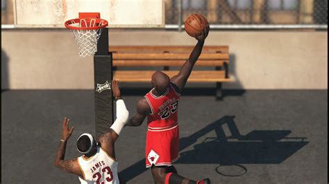 Nba 2k15 Xbox One Gameplay Michael Jordan Vs Lebron James Youtube
