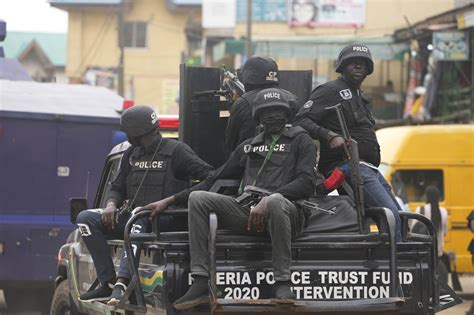 Nigeria Police Deploy For Security Before Presidential Vote Wtop News