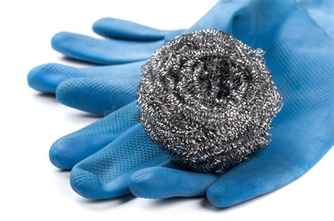 Steel Wool For Dish Washing Stock Image Image Of Wool Clean 219238437