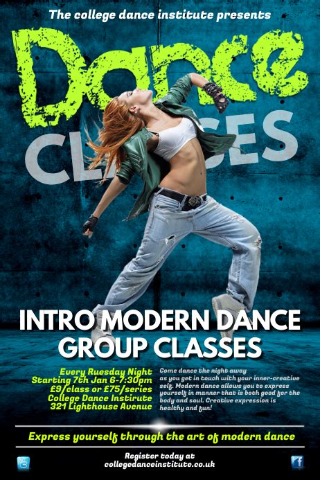 Copy Of Dance Club Flyer Postermywall