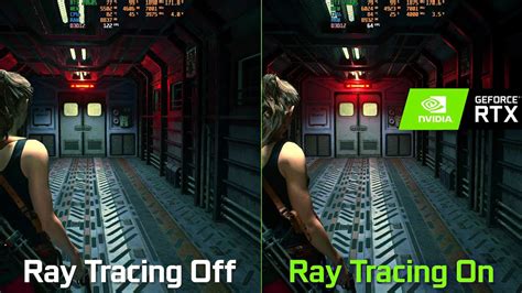 Resident Evil Ray Tracing On Vs Off Graphics Performance Comparison