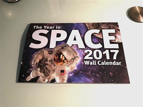 Review The Year In Space 2017 Wall Calendar Planetaria