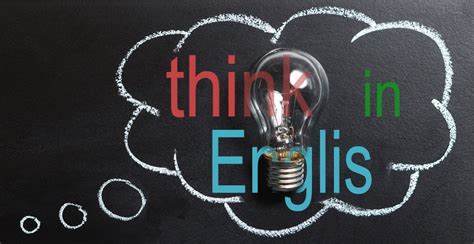 How Can I Think In English How To Think In English