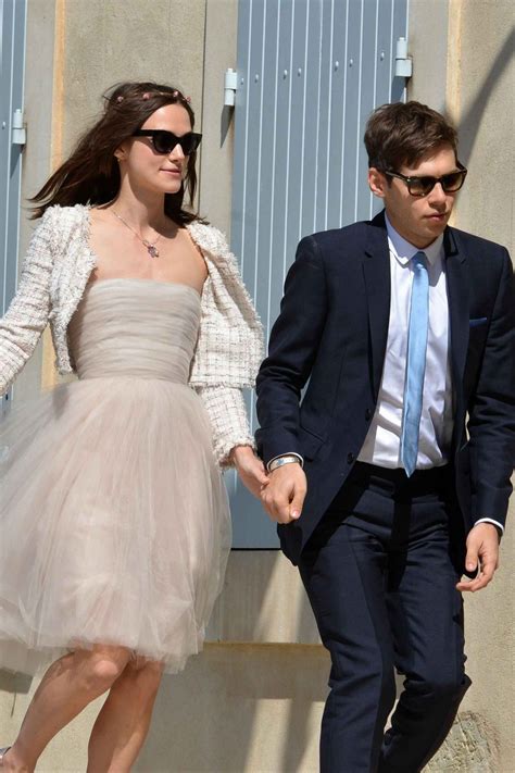 Keira Knightley Married Wedding Dress And Date British Vogue British Vogue