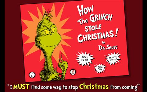 How The Grinch Stole Christmas Dr Seussamazonfrappstore For Android