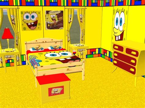 Mod The Sims Complete Spongebob Bedroom Set