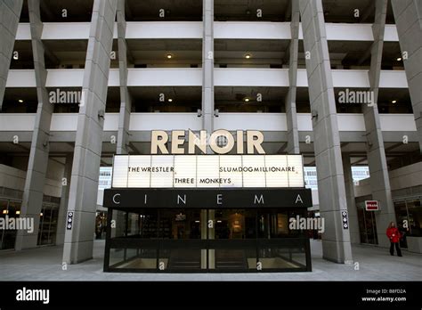 Renoir Cinema In The Brunswick Centre Bloomsbury London Stock Photo