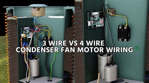 How To Wire A Condenser Fan Motor Capacitor Motor Informations