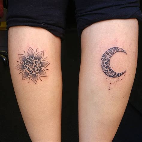 Maybe you would like to learn more about one of these? 50 Meaningful and Beautiful Sun and Moon Tattoos | Tatuaje ...