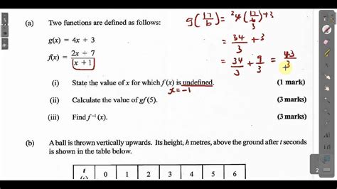 Cxc Csec Maths Past Paper 2 Question 9a May 2014 Exam Solutions Act