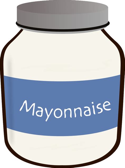 Mayonnaise Png Transparent Image Download Size 800x1075px
