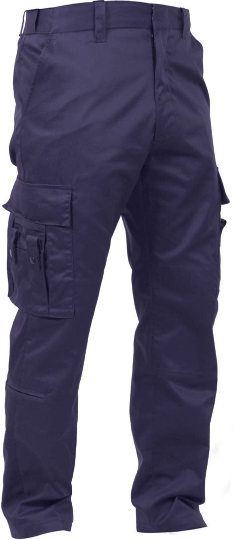 Navy Blue Deluxe Cargo Emt Ems Paramedic Uniform Work Flex Fit Pants 16