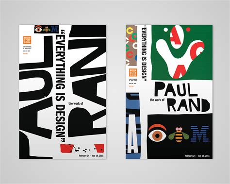 Paul Rand Exhibit Event Branding On Behance