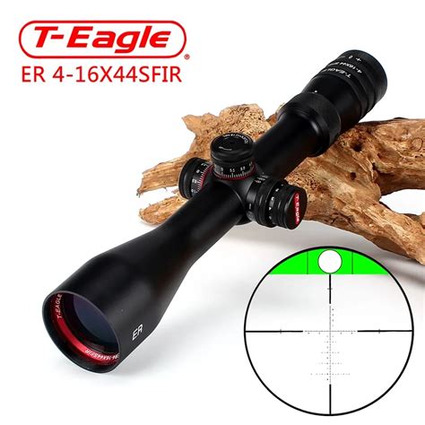 T Eagle ER X SFIR Hunting Riflescope Tactical Optics Sights Glass Etched Reticle Side