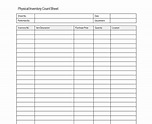 Inventory Sheet Sample | Inventory Sheet Sample Excel | Free word ...