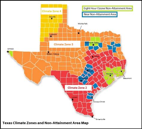 Texas Climate Zone Map Draw A Topographic Map
