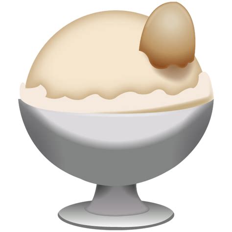 Download Vanila Ice Cream Emoji Icon Emoji Island