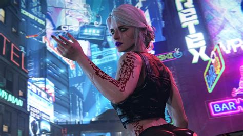 The hype for cyberpunk 2077 is real!!!! Ciri Cyberpunk 2077 4k xbox games wallpapers, scifi ...