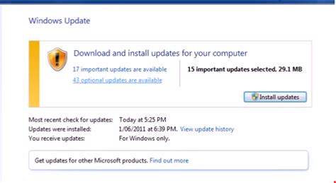 How To Update Windows 7 Manually