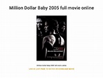 Million Dollar Baby 2005 full movie online
