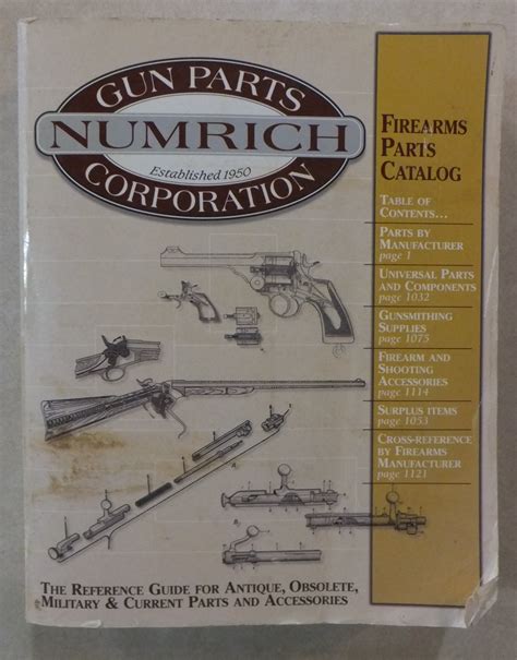 Nubrich Gun Parts Corporation Firearms Parts Catalog By Numrich Gun