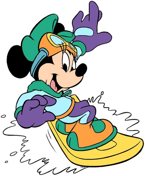 Minnie Mouse Snowboarding Minniemouse Winterolympics Minnie