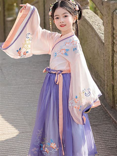 Chinese Traditional Dress For Girls Cosplay Stage Performance Wear