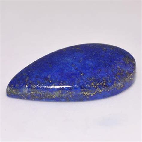 Blue Lapis Lazuli 466 Carat Pear From Afghanistan Gemstone