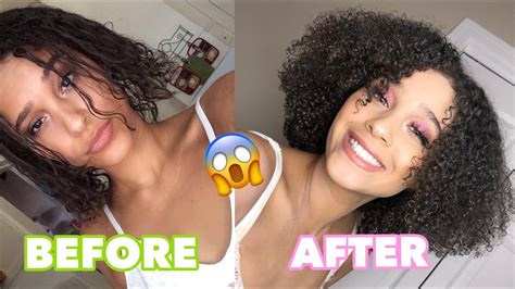 My Curly Hair Journey W Pics And Videos Youtube
