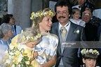 Jutta Speidel, Ehemann Dr. Stefan Feuerstein,, , Gäste, Hochzeit ...