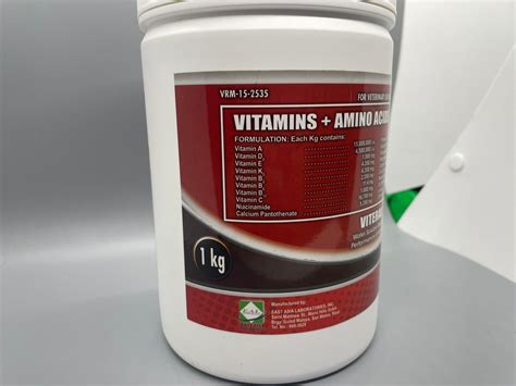 Viteral Tub 1kg Water Soluble Powder Performance Enhancer With Growth