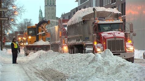 Nearly 50 Of Snow Cleared In Montreal City Says Cbc News