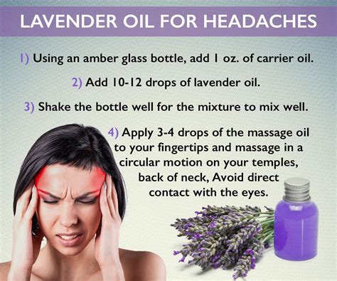 Lavender Oil For Headaches Migraine Relief Natural Headache Remedies Headache