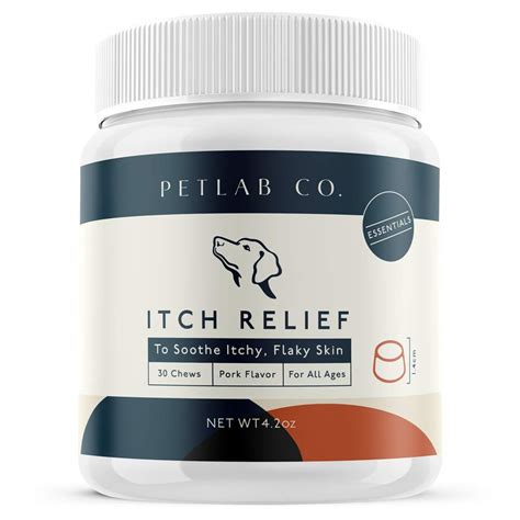 Petlab Co Itch Relief Chews For Dogs Anti Itch Dog Chews For