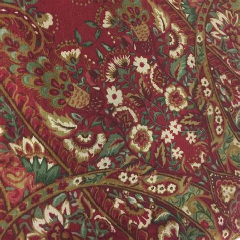 Pair Of 2 Pottery Barn Euro Pillow Shams Case 24 Sq Burgundy Floral