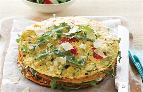 Savoury Omelette Layer Cake Healthy Food Guide