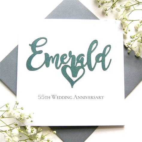 What bank does bankmobile vibe use? 55th Emerald Wedding Anniversary Card By The Hummingbird Card Company | notonthehighstreet.com