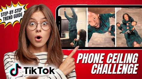 Tiktok Phone Ceiling Challenge The Birdeye View Trend Youtube