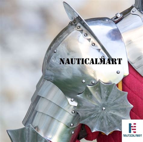 Nauticalmart Plate Armour Medieval Knight Pauldrons And Besagews Amazon