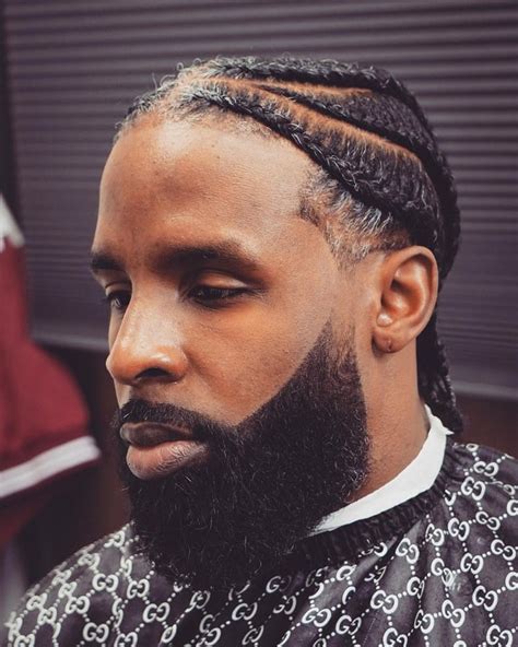 black men beard styles