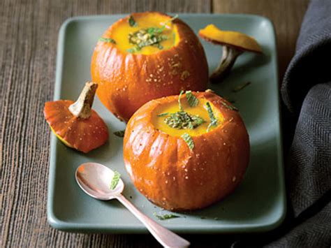 Roasted Mini Pumpkin Bowls Recipe Sunset Magazine