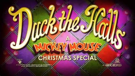 Duck The Halls A Mickey Mouse Christmas Special Disney Wiki Fandom