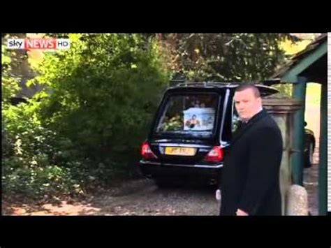 Crowds watch as peaches geldof's body is taken to the funeral. Peaches Geldof Funeral Attended By Stars - YouTube