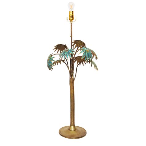 Pepe Mendoza Vintage Palm Tree Table Lamp Available For Immediate Sale