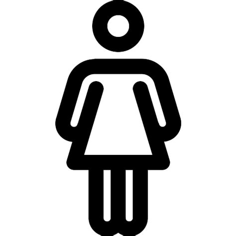 Woman Outline Icon Vector