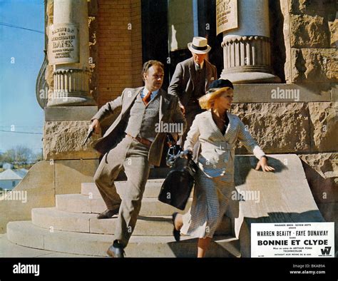 Bonnie And Clyde 1967 Gene Hackman Warren Beatty Faye Dunaway Bac